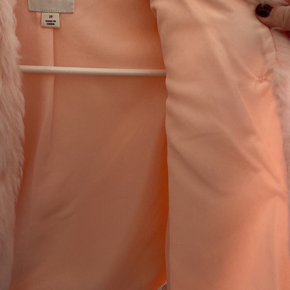 Kid's fur jacket ( Faux)  pink - Picture 6 of 7